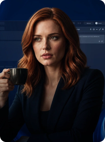 Interface da IA Donna da ADVBOX